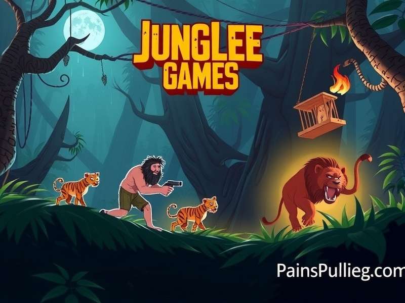 Mobile gaming interface showcasing Junglee Rummy